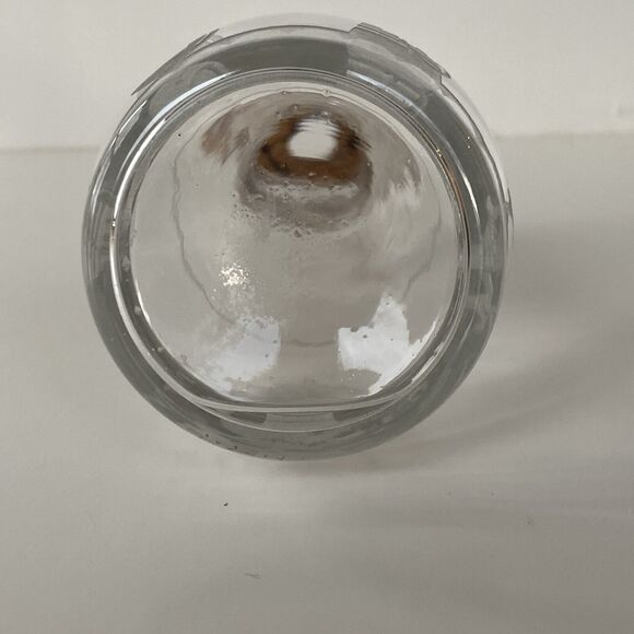 Vintage Heisey Glass Bitters Bottle with Circus Etch Lion Tamer 6" tall - Picture 7 of 16